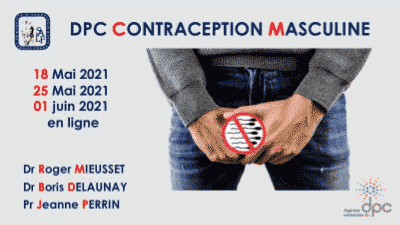 Journée DPC Contraception masculine – mai / juin 2021