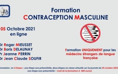 Formation contraception masculine – 5 octobre 2021