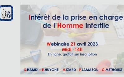 Webinaire SALF « Intérêt de la prise en charge de l’homme infertile  » 21 avril 2023