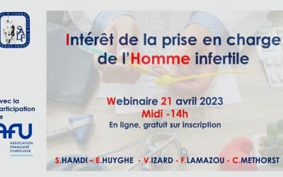 Webinaire SALF “Intérêt de la prise en charge de l’homme infertile ” 21 avril 2023