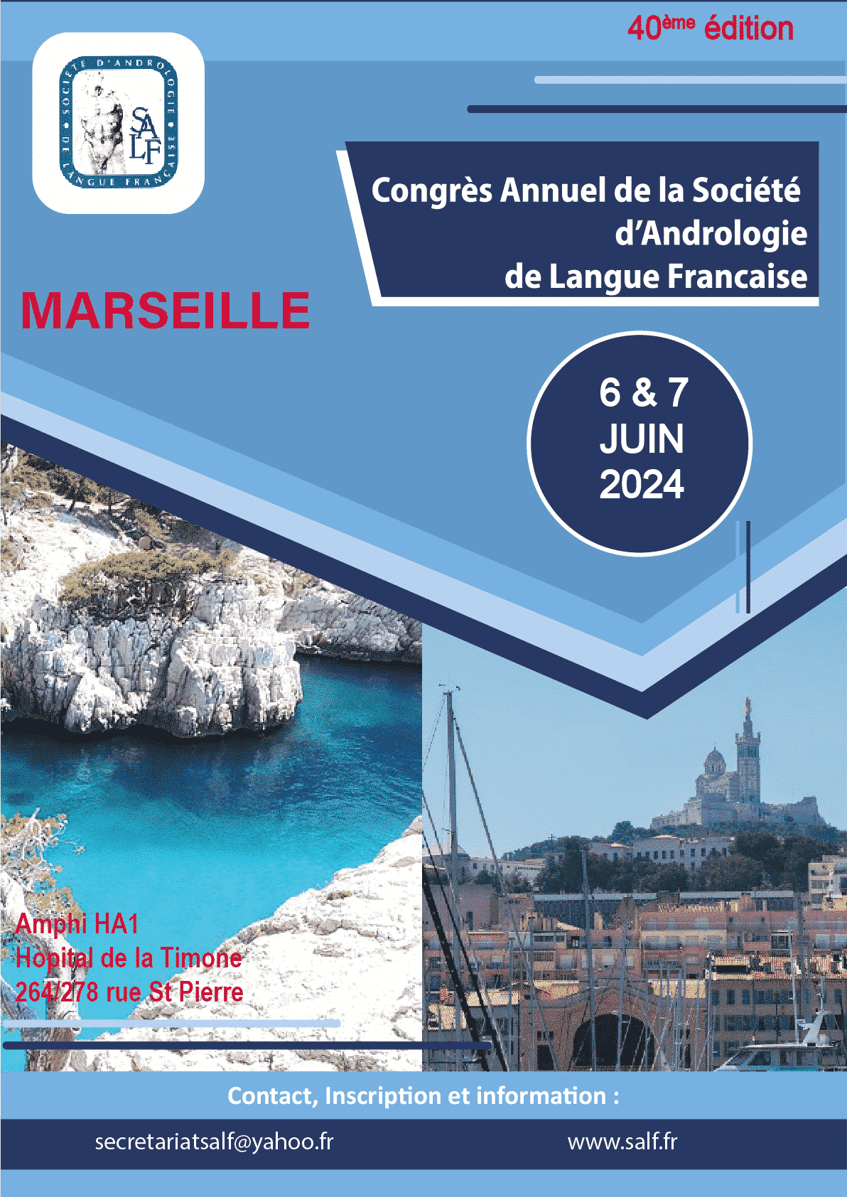 Congrès de la SALF – Marseille – 6 & 7 juin 2024