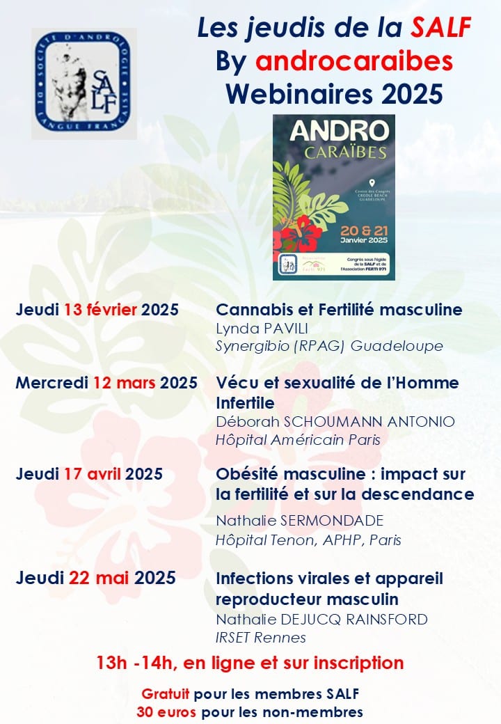 Webinaires “Les jeudis de la SALF”