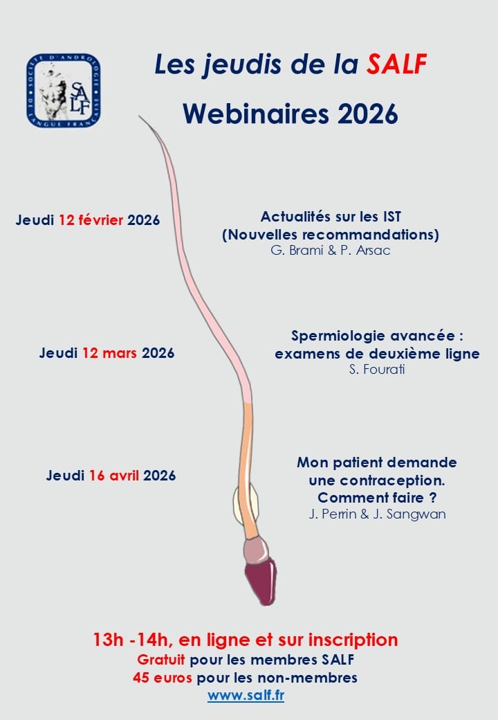 webinaire sur l'âge de l'homme en AMP le 7 mai 2021 de 12h à 14h