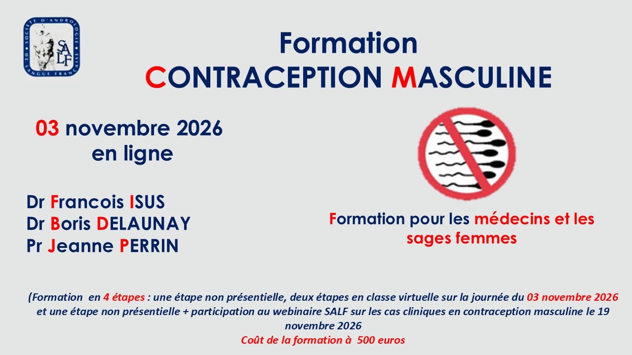 Formation Contraception Masculine – Mardi 3 novembre 2026